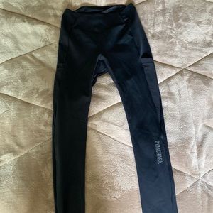 New Gymshark Leggings Size Small Black